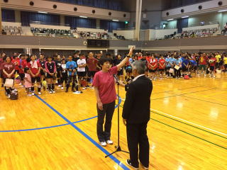 選手宣誓　武田陽子さん（なかよし）