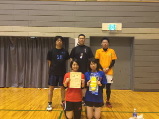 男女混合Ａ　優勝　ＳＣＡＲ
