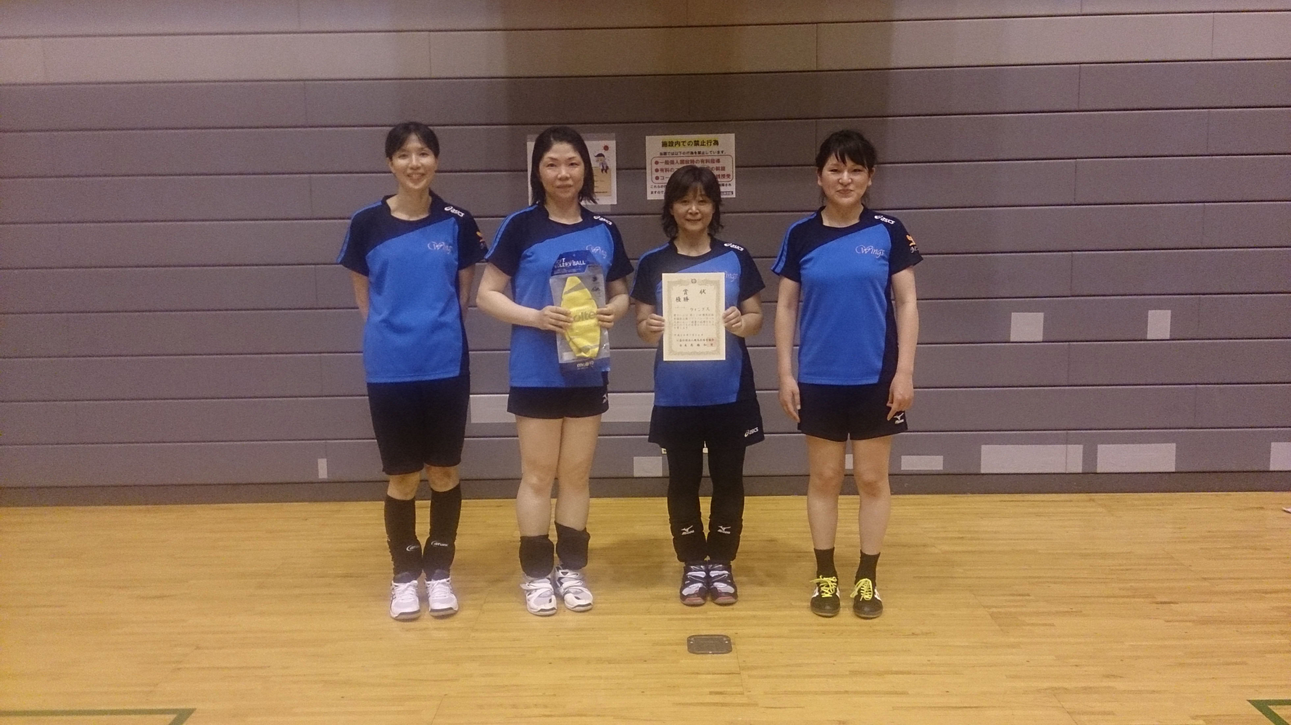 レディース　優勝　ウィングス