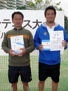 午前の部　準優勝：藤井・鈴木組