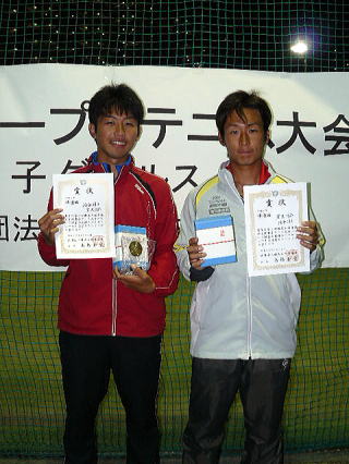 午後の部　準優勝：黒木・河合組