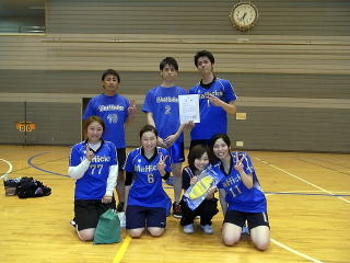 男女混合Ａ　Ｃコート優勝Ｍａｆfics-A