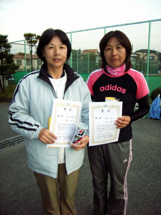 優勝：清水・田辺組