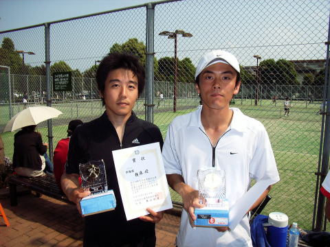 午前の部　準優勝：後藤・富田組