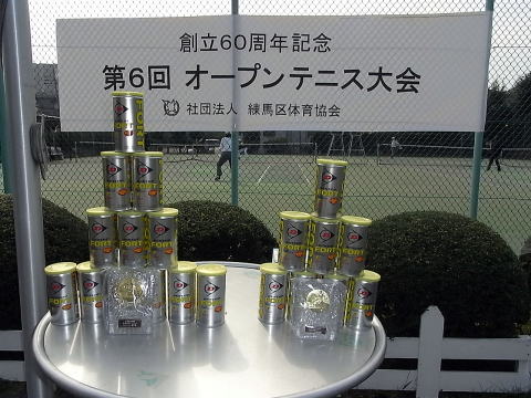 優勝・準優勝には記念の楯とボールが送られました